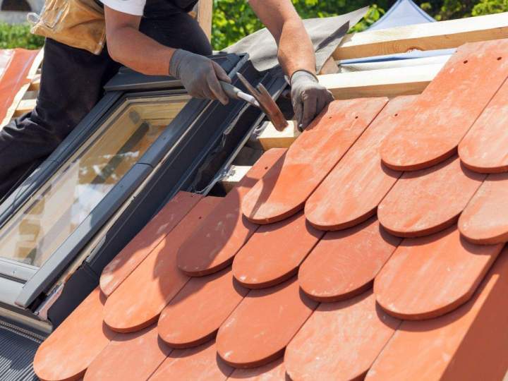 Pose de charpente et de toiture